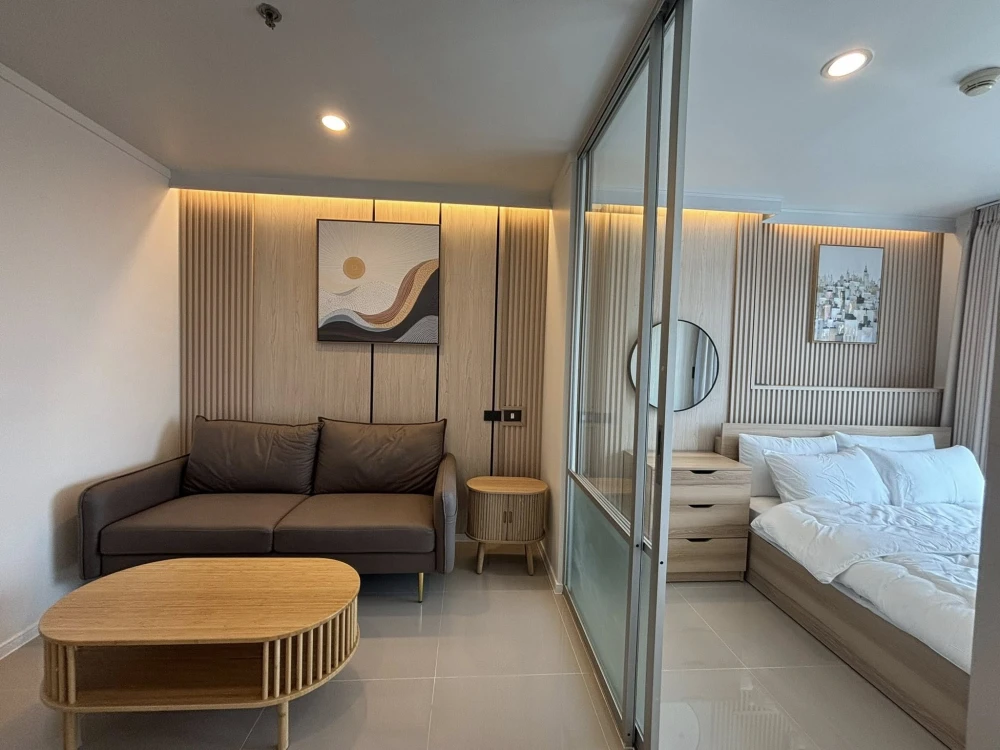 For sale: Lumpini Ville Naklua - Wongamat, Building A, 10th floor. Fully furnished with built-in furniture. Book now!