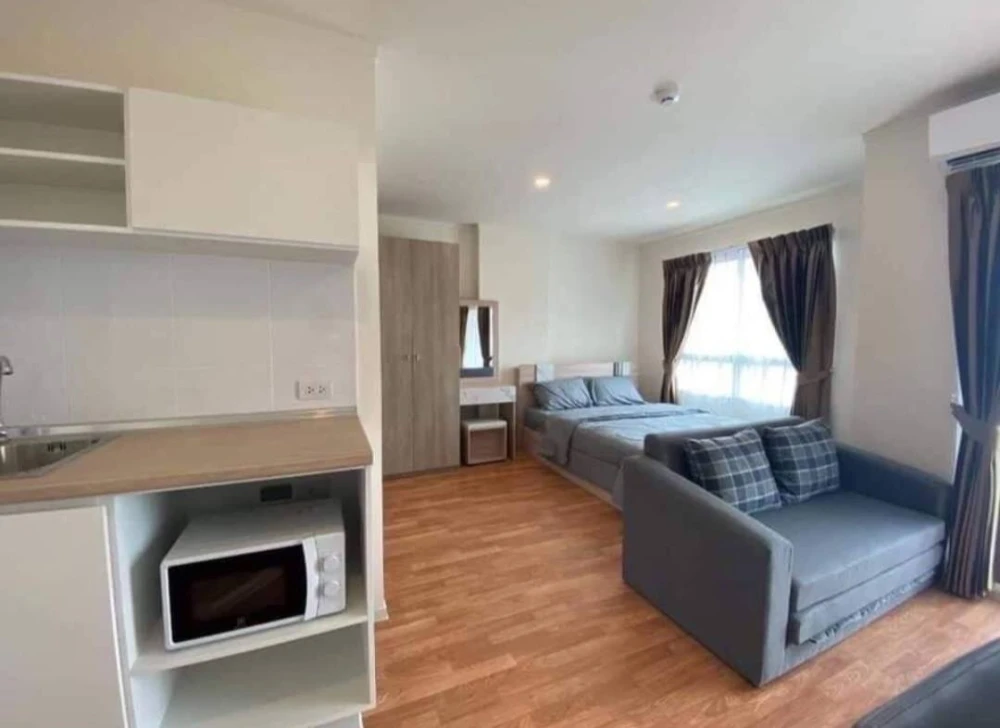 For sale: Lumpini Ville Sukhumvit 76 - Bearing, fully furnished and equipped with electrical appliances, very clean and comfortable room, interested i