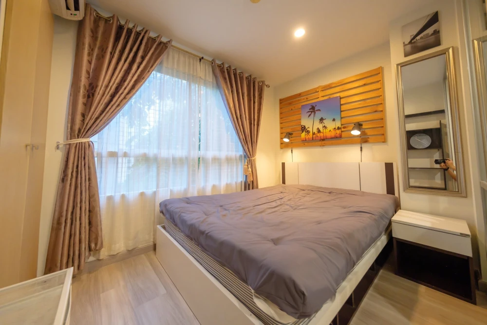 For sale: Lumpini Ville On Nut 46, decorated in a modern style, simple and luxurious, fully furnished, with built-in functions, very worth booking.