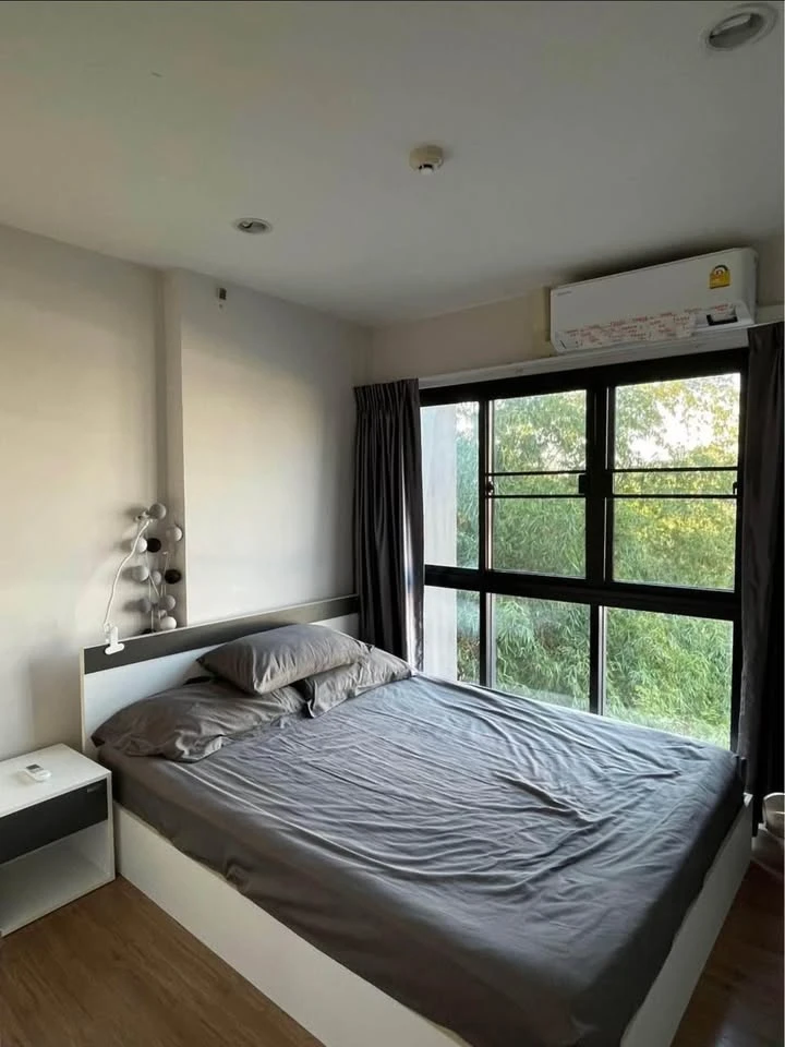For sale, for rent, Hallmark Ngamwongwan Condo, 1 bedroom, 1 bathroom, 4th floor, not high, good price, hurry and reserve now.