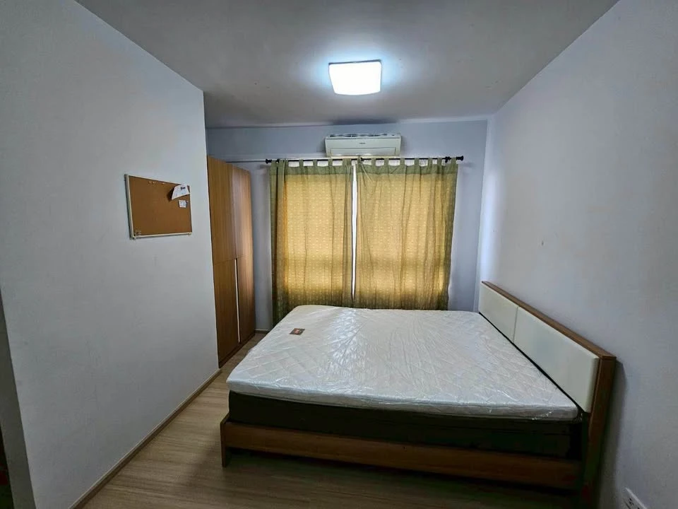 For sale or rent: Plum Condo Samakee, studio unit, 4th floor (not too high), at a very special price. Don't miss out!