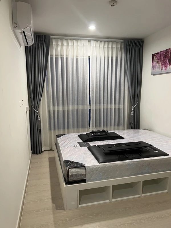 For sale: The Kit Plus Phahonyothin-Khukot Phase 2, Building D. Fully furnished, complete with appliances. Excellent location near Don Mueang Airport.