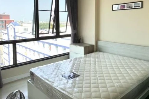 For sale: The Cube Nawamin-Ram Intra, balcony outside the building, good view, no buildings blocking, very beautiful condition, fully furnished, ready