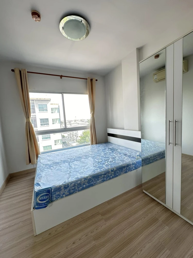 For sale: The Kit Lam Luk Ka Khlong 2 (Phase 1), beautiful room, beautiful view, corner room, next to fire escape, ready to move in, live there and ge