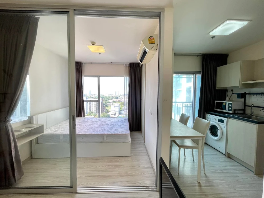 For sale: Aspire Rattanathibet 2, pool view, beautiful city view, built-in wardrobe, fully furnished, must reserve.