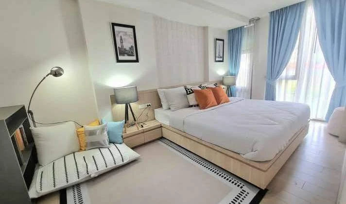 For sale, for rent, Class Condo Silom, corner room, beautifully decorated, pool view, garden in the project, don't just look, hurry up and book now!