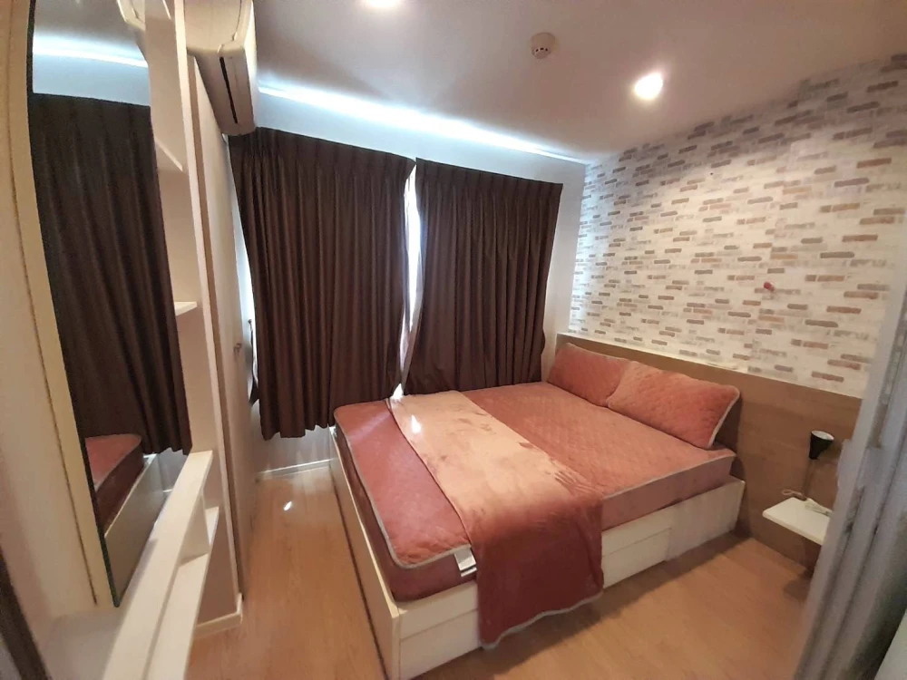 Lumpini Ville Onnut-Phatthanakan  Room details Building: D2 Room view: Floor: 5 Room size: 23 sq.m. Number of rooms: 1 bedroom Furniture in the room: