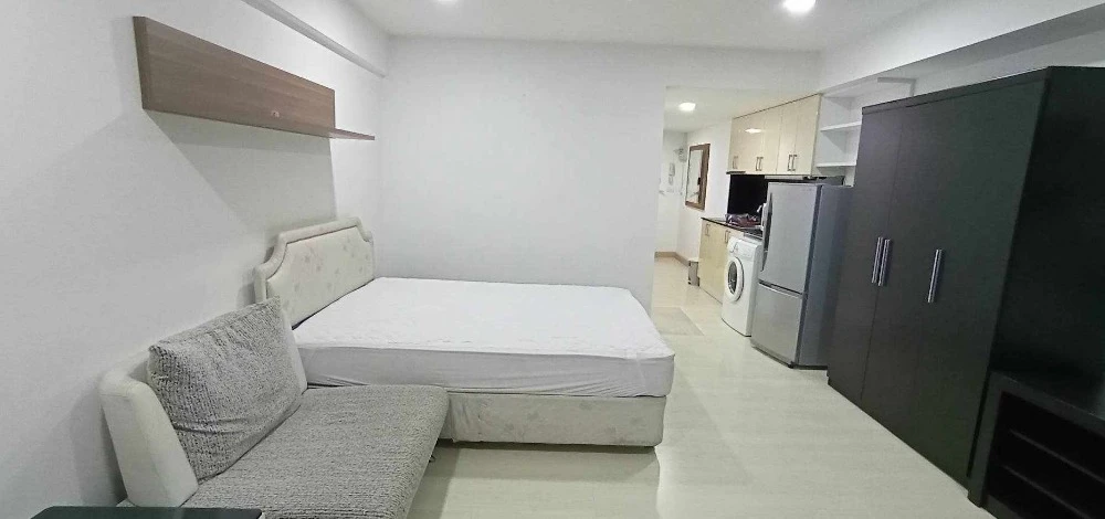 For sale, for rent, Condo My Resort Bangkok, studio room, 17th floor, high view, good price, hurry up and reserve, don't wait.