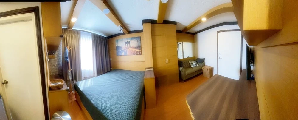 For sale, for rent!! Lumpini Condo Town Romklao-Suvarnabhumi Condo, fully furnished, ready to move in, hurry up and book now!!