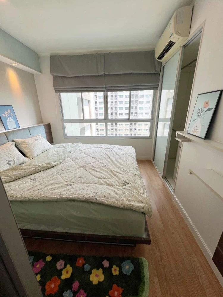 For sale, for rent!! Lumpini Park Pinklao Condo, 14th floor, Building B, swimming pool and garden view. Don't miss it, book now!!