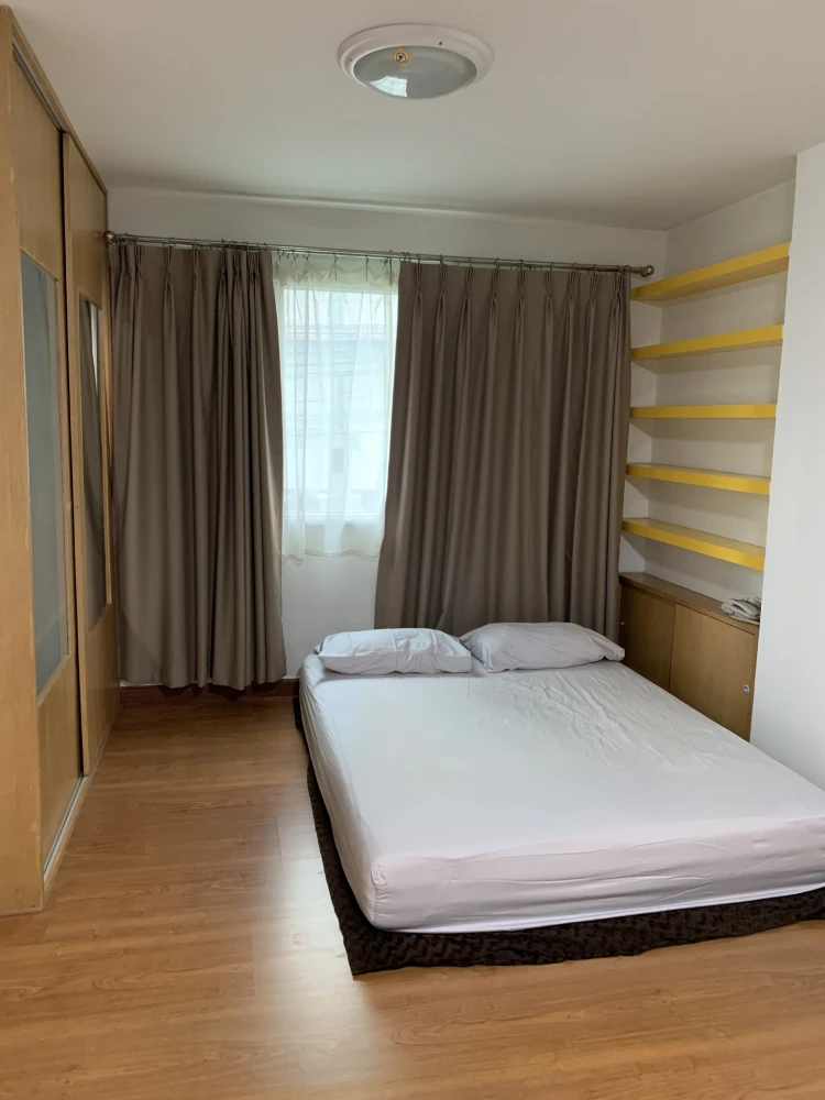 For sale, for rent, Condo One Lat Phrao 18, studio room, size 30.5 sq m., fully furnished, just bring your bags, pillows, and toothbrushes and you can