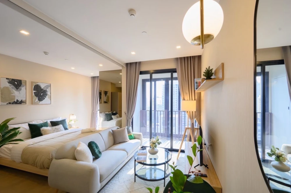 For sale, for rent!! Condo Ashton Asoke, 19th floor, city view, fully furnished, ready to move in, hurry up and book now!!
