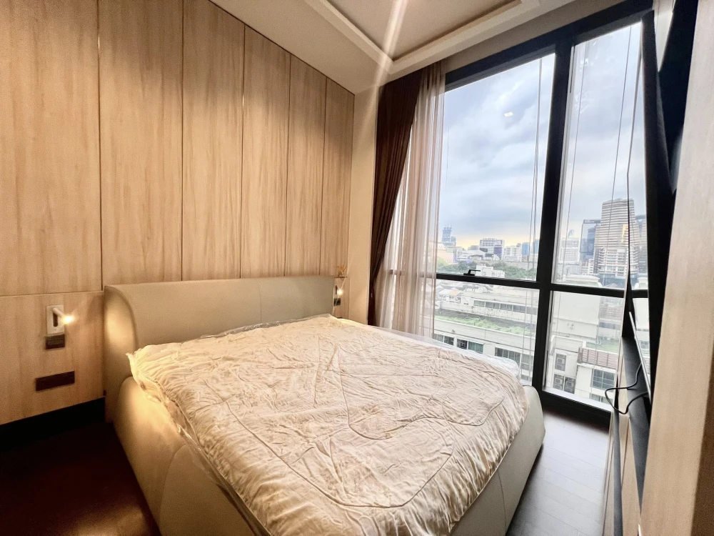 Condo for sale or rent: The Line Ratchathewi. Beautiful room, beautiful view, fully furnished, ready to move in. Reserve today. Don't miss out!