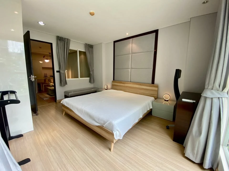 For sale or rent: The Address Pathumwan, 4th floor, Building B, fully furnished, ready to move in.