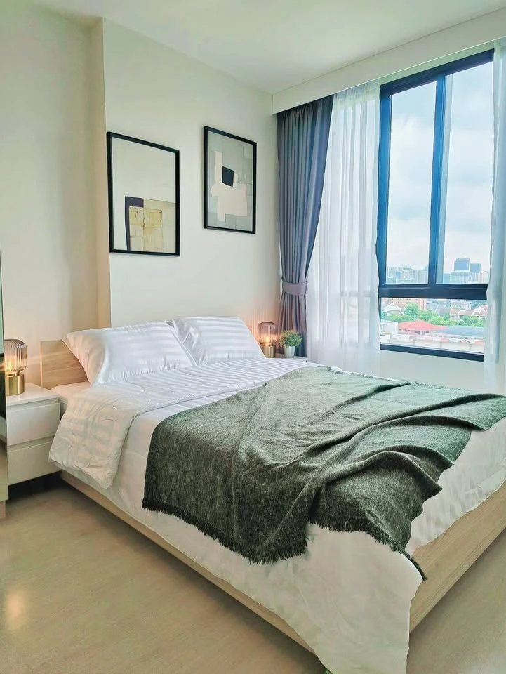 For sale or rent: New Noble Ratchada-Ladprao, 8th floor, fully furnished. Don't miss out!