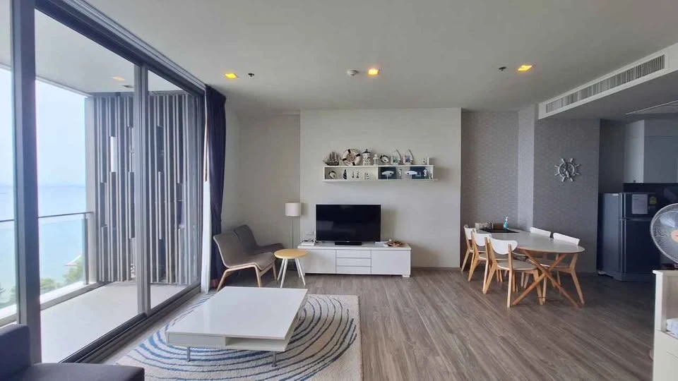 For sale, for rent, Baan Plai Had (North Pattaya) 18, sea view, see the Sanctuary of Truth, shady atmosphere, hurry and book now.