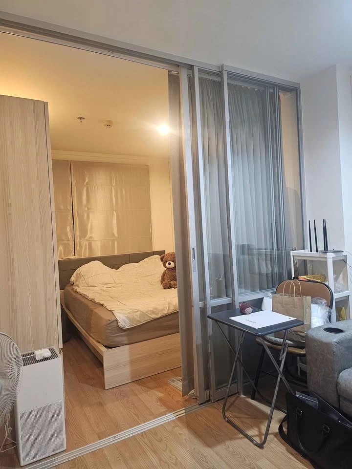 For sale, for rent, Lumpini Ville Prachachuen-Phongphet 2, fully furnished, still in beautiful condition, furniture and electrical appliances, ready t