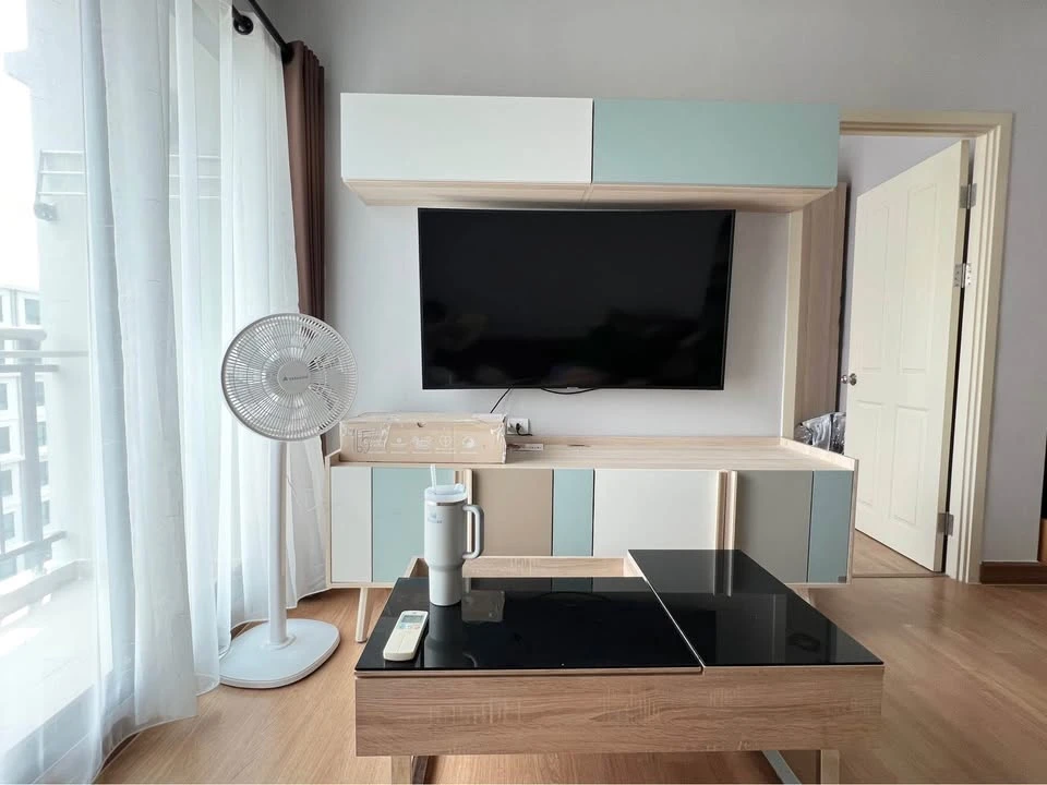 For sale or rent: Supalai Cute Ratchayothin-Phaholyothin 34, 7th floor, corner unit, pool view, with spacious living area. Book now!