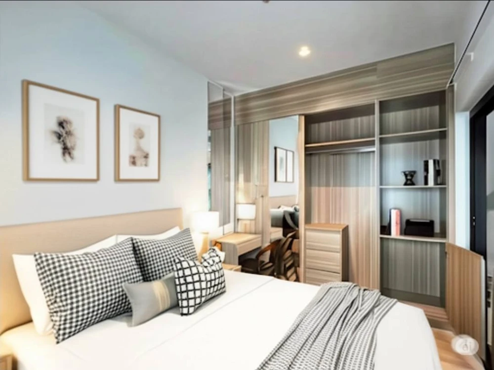 For sale or rent: Altitude Unicorn Sathorn - Tha Phra, 25th floor, spacious room, beautiful view, fully furnished, reserve now!