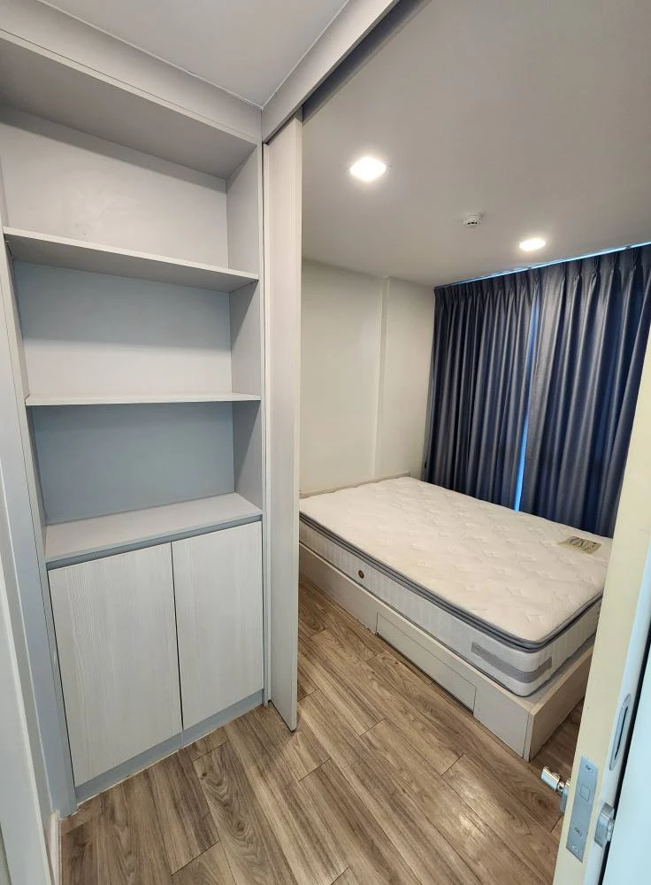 For sale, for rent, Kensington Phahon-Kaset, 8th floor, cool breeze, complete with furniture, reserve now before it's gone.