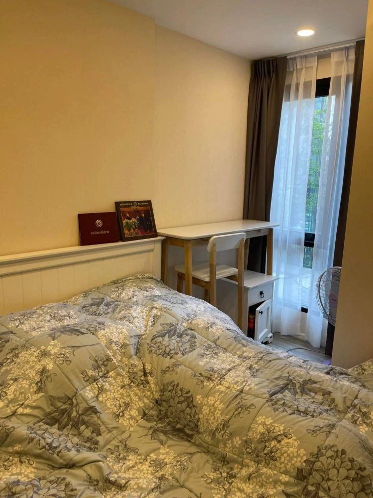 For sale, for rent, Icon Sukhumvit 77, Building B, 2nd floor, beautiful view of the swimming pool, very chill atmosphere, fully furnished with electri