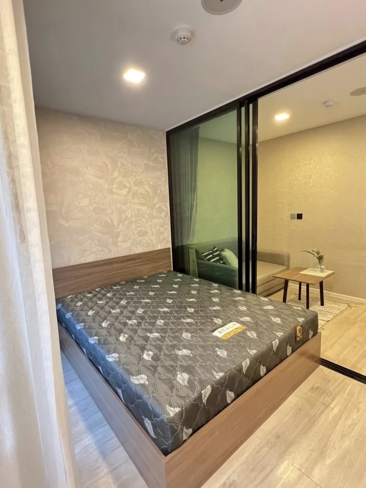 For sale, for rent, Atmoz Ladprao 71, a nice room with beautiful wallpaper, comes with complete facilities, book now.