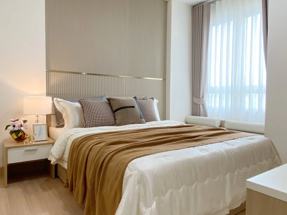 For sale, for rent, Centric Scene Ratcha Vipha, 14th floor, city view and swimming pool, beautiful room, fully furnished, book now