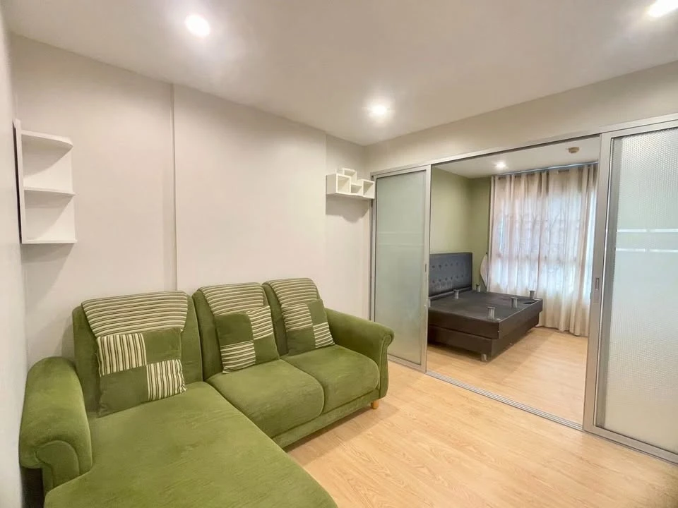 For sale or rent: DCondo Rattanathibet, 1 bedroom, 1 bathroom, fully furnished with complete amenities. Book now!
