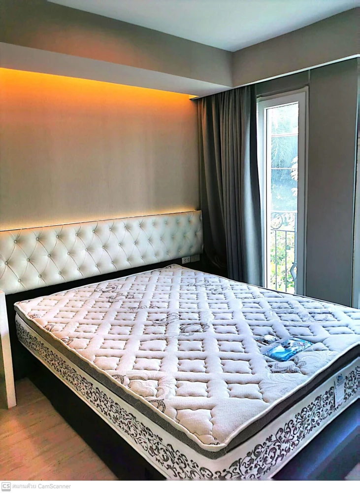 For sale or rent: Haven Luxe Phahonyothin, 3rd floor, behind the room you can see trees, has furniture and appliances, good like this, must reserve.