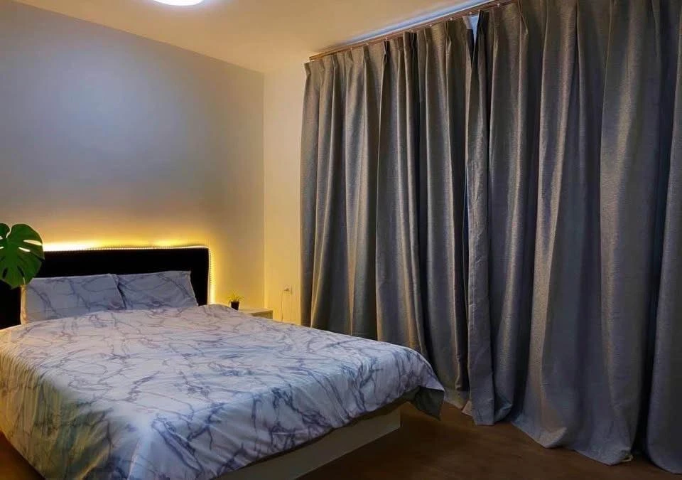 For sale or rent: Icondo Salaya 2, 7th floor, with an open-air pool view, receiving good water energy according to Feng Shui principles. Come reserve