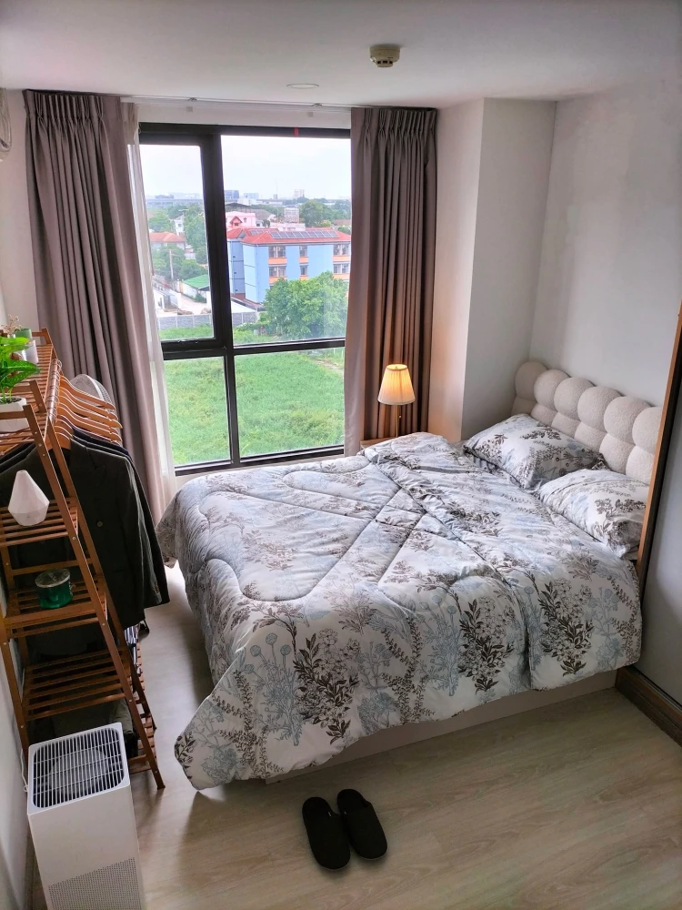 For Sale/Rent: Kensington Phahonyothin 63 Rare Unit! Corner room, 1 Bed Plus, corner room on the 7th floor, no room opposite, quiet atmosphere, very p