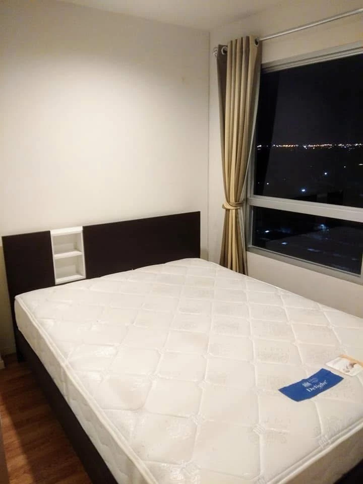 For sale, for rent, Lumpini Park Nawamin-Si Burapha, a nice room, comes with complete furniture, just bring your bags and move in.