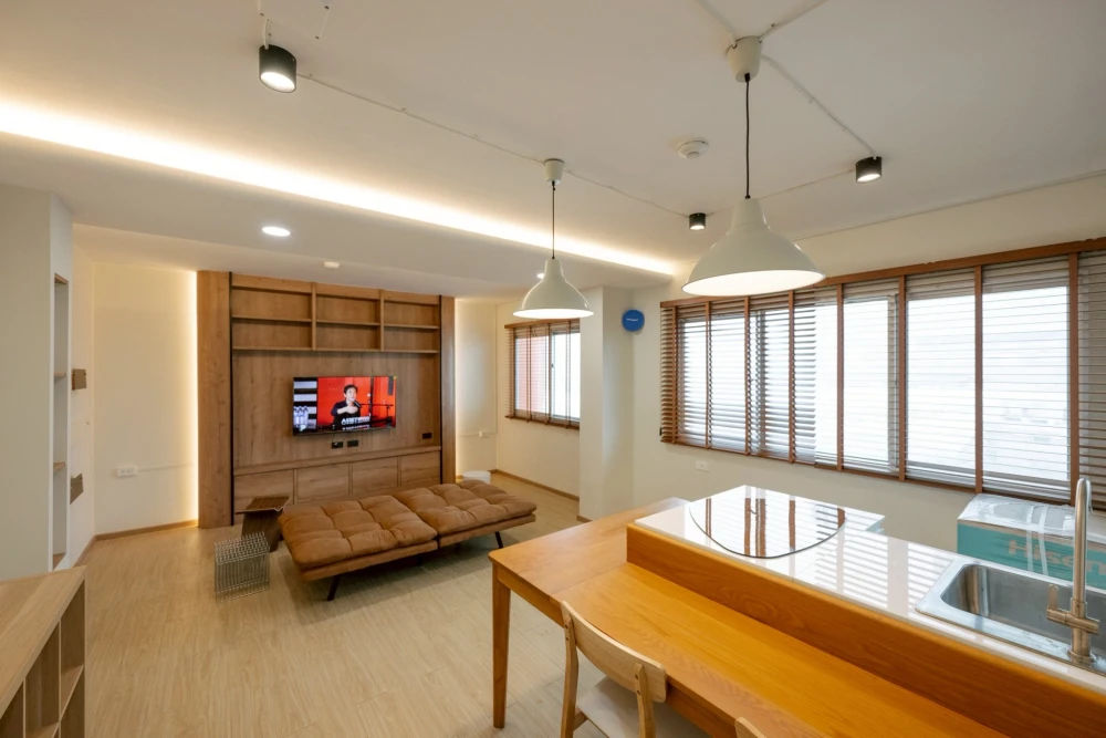 For sale or rent: My Condo Sukhumvit 52. Very spacious room with lots of usable space. Fully furnished and ready to move in.