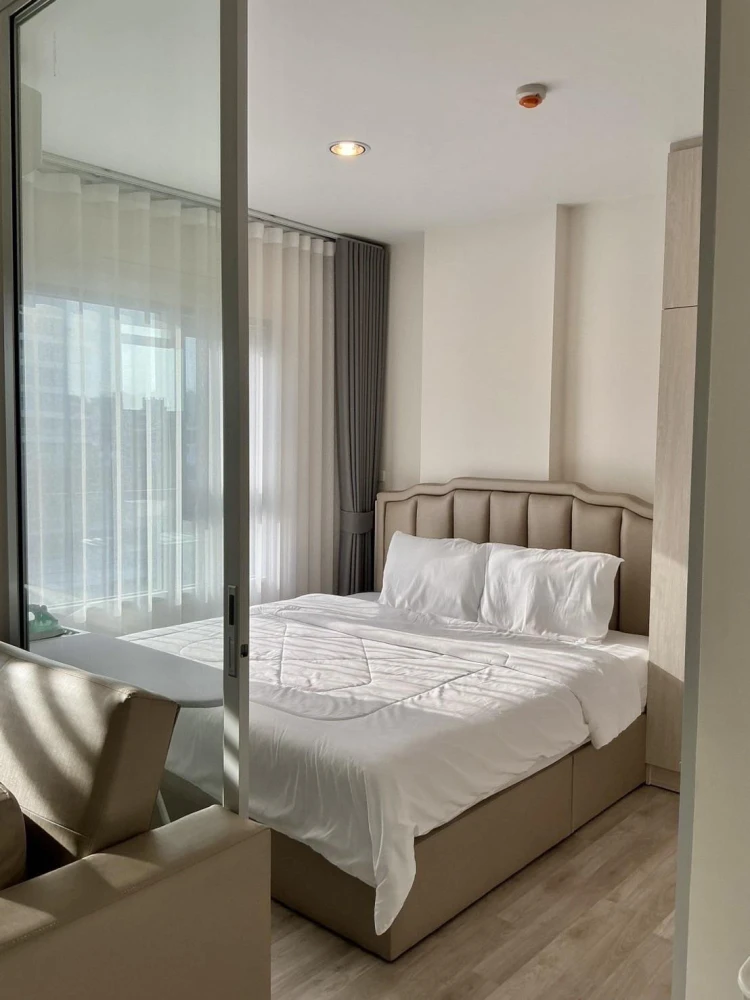 For sale, for rent, Niche Mono Ramkhamhaeng, 1 bed plus room with full set of furniture, don't miss it.