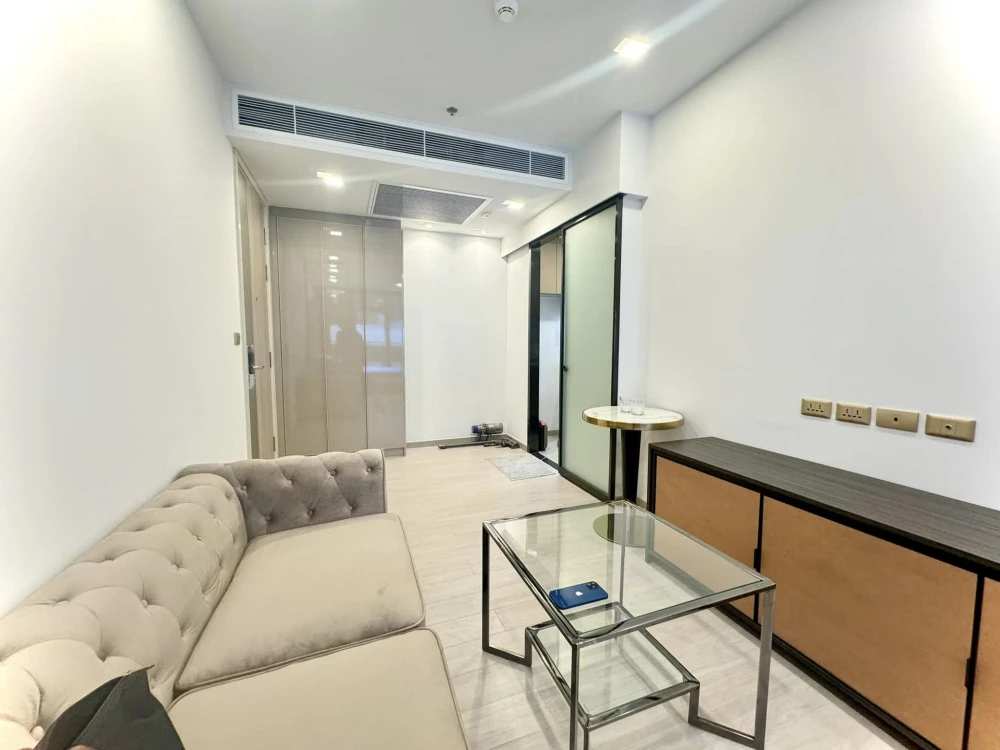 For sale, for rent, One 9 Five Asoke-Rama 9, area 36 sq m., 5th floor, Building A, fully furnished, ready to move in, designed according to Feng Shui