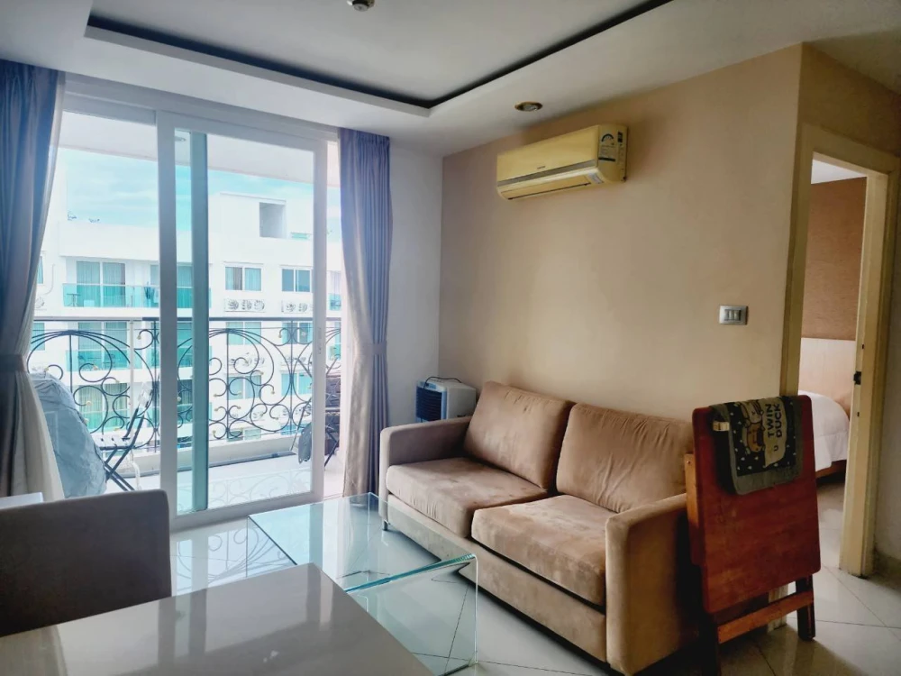 For sale, for rent Paradise Park Jomtien Resort, 1 bedroom, 1 bathroom, spacious room, view of the building and pool, don't miss it.