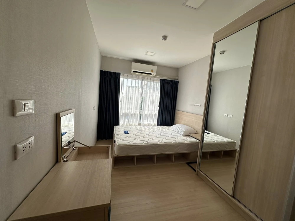 For sale or rent: Plum Condo Rangsit Alive Phase 2. Exterior view, very pleasant atmosphere, bright and airy, comfortable to live in, fully furnished