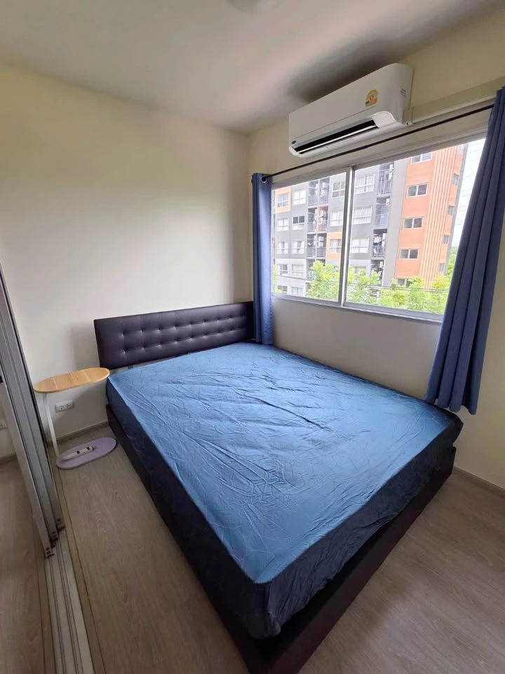 For sale, for rent Plum Condo Park Rangsit, studio room, fully furnished and equipped with electrical appliances, book now.