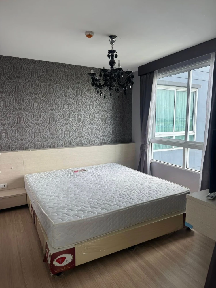 For sale or rent: Rill Condo Rangsit, 7th floor, corner room, fully furnished, reserve now!