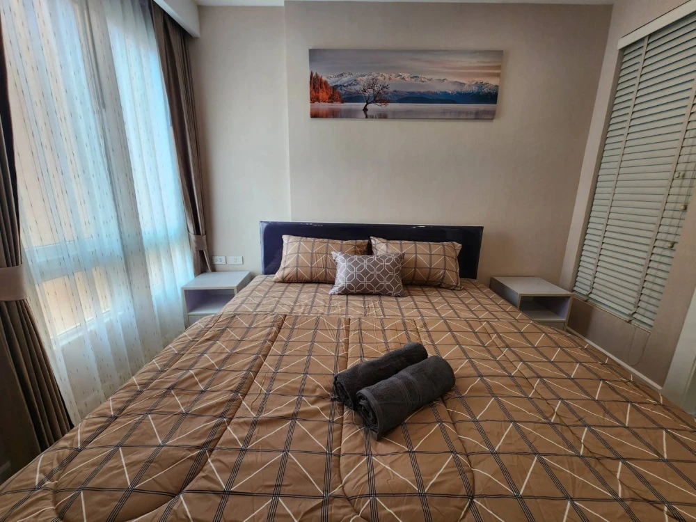For sale, for rent Seven Seas Condo Resort Jomtien, decorated in a theme, comes with complete furniture, reserve now.