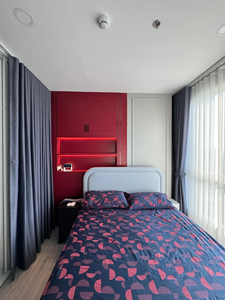 For sale, for rent Supalai Loft Sathorn-Ratchaphruek, a nice room, decorated in a controlled tone, comes with complete furniture, open view, don't mis