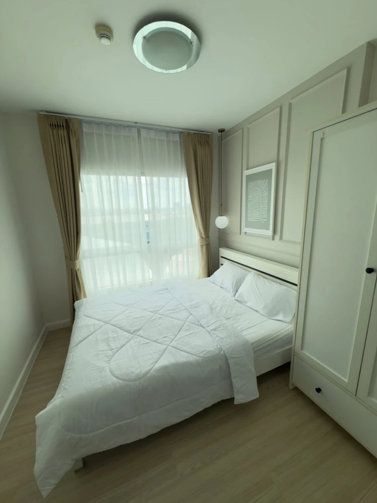 For sale or rent: The KITH Sukhumvit 113, 6th floor, beautiful room, fully furnished, nice to live in, reserve now.