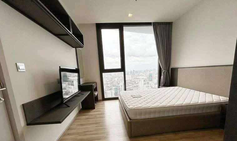 For sale or rent: The Line Chatuchak-Mochit, corner room, quiet, open view, beautiful location, not next to the elevator, not next to the garbage room