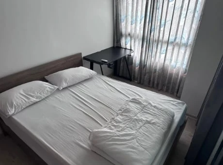 For sale or rent: Zelle Plus Talat Phlu Station, north-facing room, great location, fully furnished. Don't miss out on this great deal!