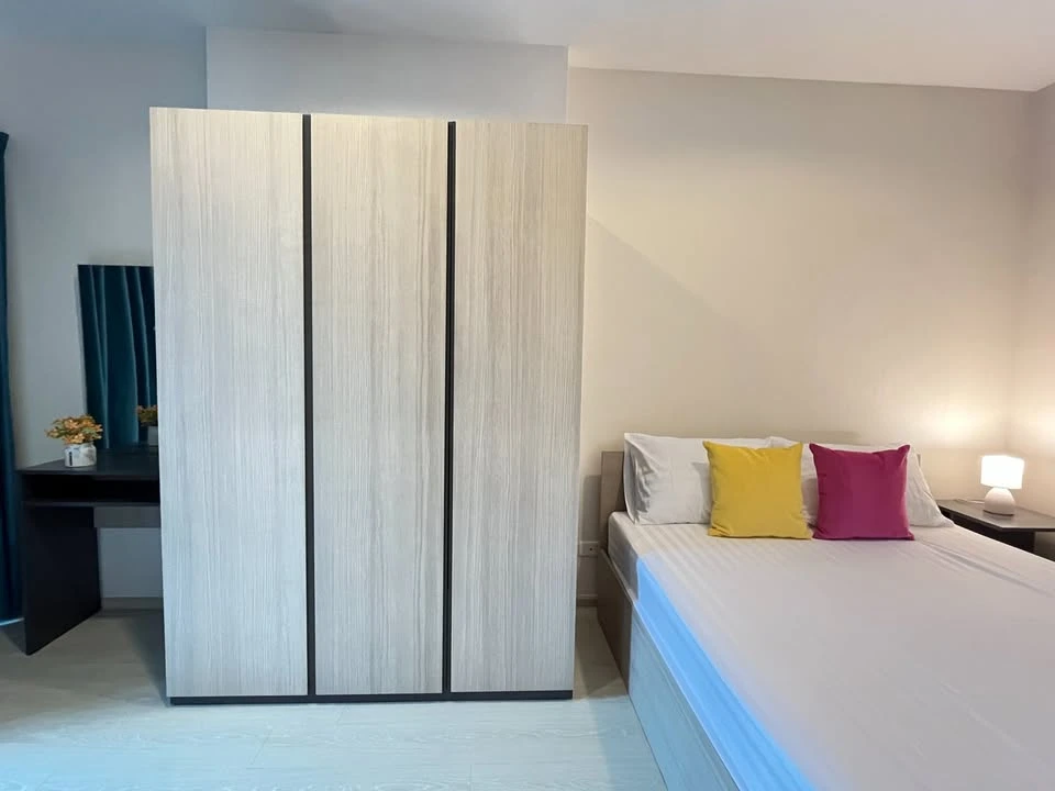 For sale or rent: Ideo Sukhumvit 115, 16th floor, fully furnished with high-quality furniture and appliances. Reservation required.