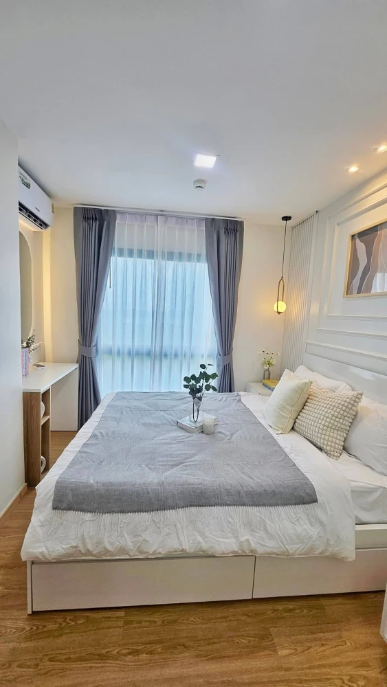For sale 𝙸 𝙲𝚘𝚗𝚍𝚘 𝙽𝚐𝚊𝚖𝚠𝚘𝚗𝚐𝚠𝚊𝚗 2 rooms decorated in a minimalist style, clean white tones, complete facilities, hurry and book now befo