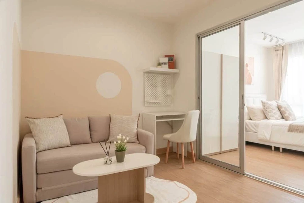 For Sale: A Plus 2 Rattanathibet. City view, north-facing balcony. Stylishly decorated and incredibly inviting—book now!