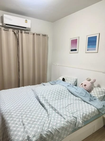Selling a Space Asoke-Ratchada, Building C, 4th floor, pool view, 1 bedroom, fully furnished with appliances. Move in now! Don't wait!