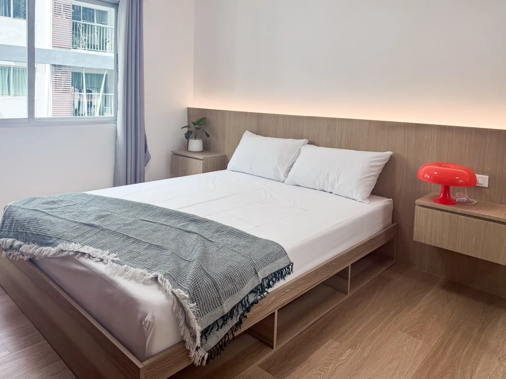 For sale: A Space Asoke-Ratchada, a beautifully decorated room with built-in furniture in a minimalist, oh-so-cool style. Reserve now, get it first!