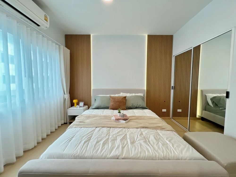 For sale: A Space Sukhumvit 77, nice room with furniture, book now.